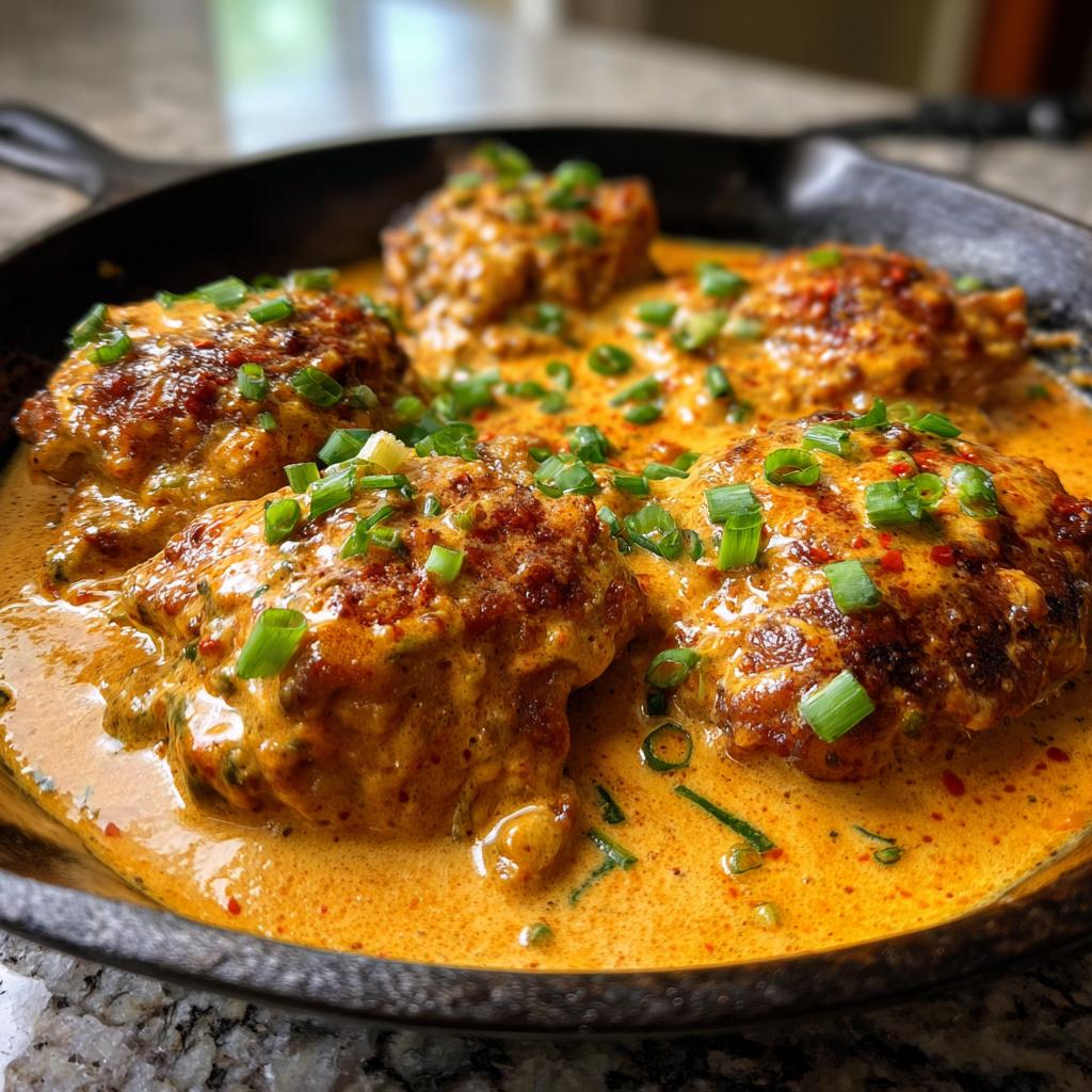 Skillet Bang Bang Chicken Thighs - detail 2