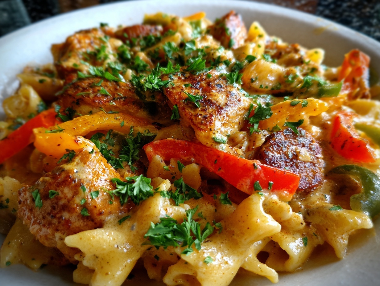 Bold Cajun Pasta: 1 Flavorful Dish