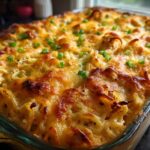 Spicy Southern Cheesy Chicken Spaghetti Casserole