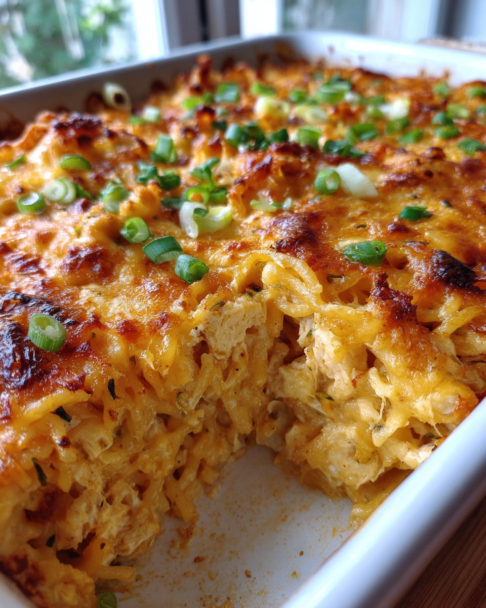 Spicy Southern Cheesy Chicken Spaghetti Casserole - detail 2