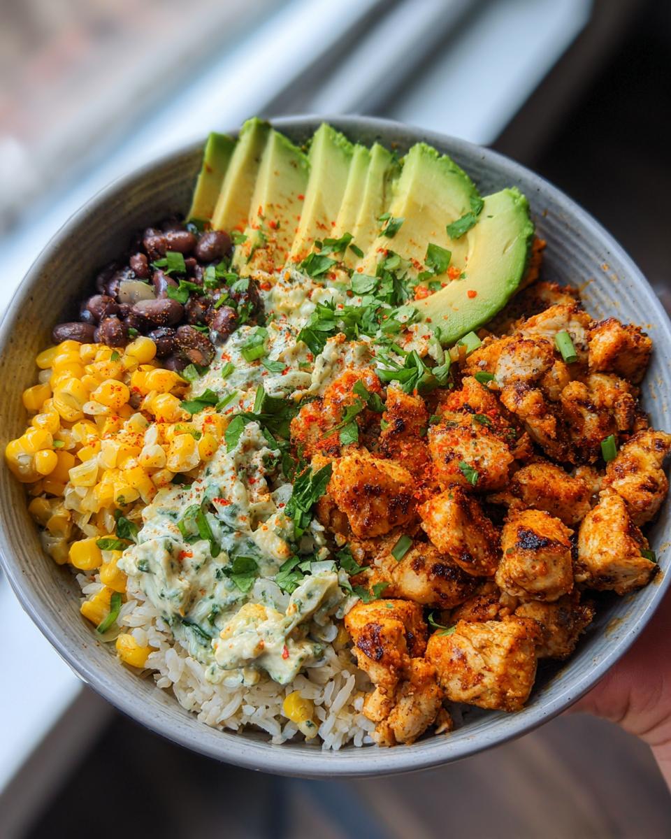 Street Corn Chicken Bowl: A Flavorful & Easy Recipe - detail 1
