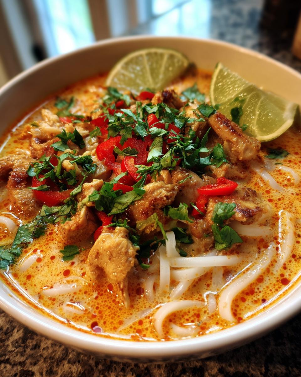 Thai Chicken Curry Soup - detail 3