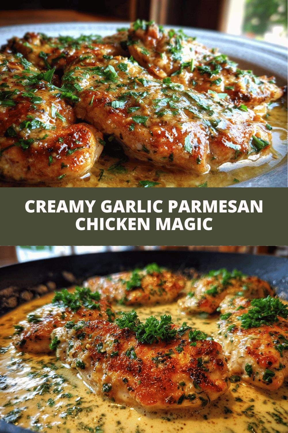Creamiest Garlic Parmesan Chicken: 30 Min Miracle
