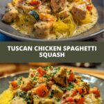 Tuscan Chicken and Spaghetti Squash