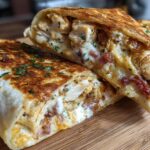Ultimate Crunchy Chicken Ranch Wrap