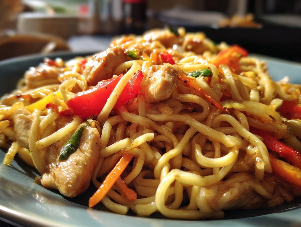 Amazing Chicken Lo Mein Recipe: 30 Minutes