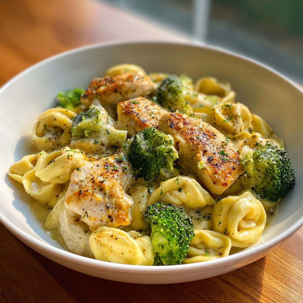 garlic Parmesan chicken tortellini - detail 1