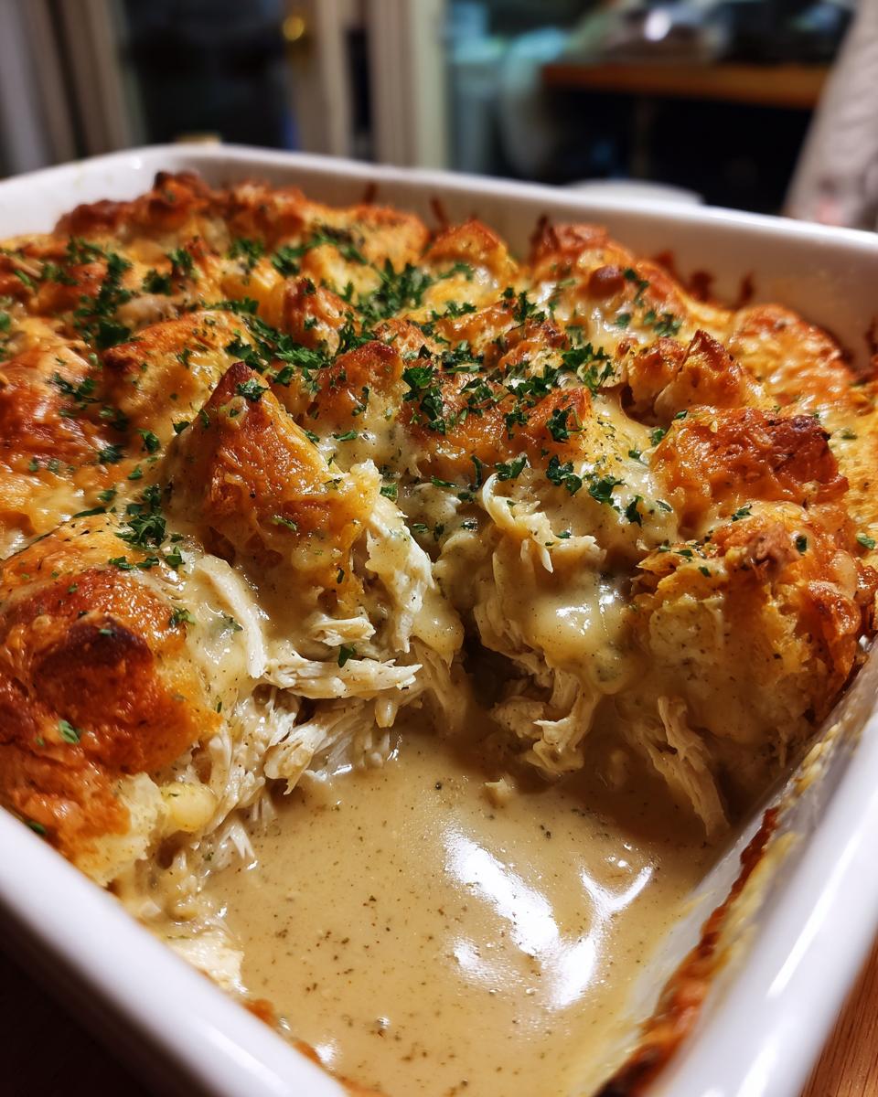 the Coziest Chicken & Dressing Casserole - detail 2