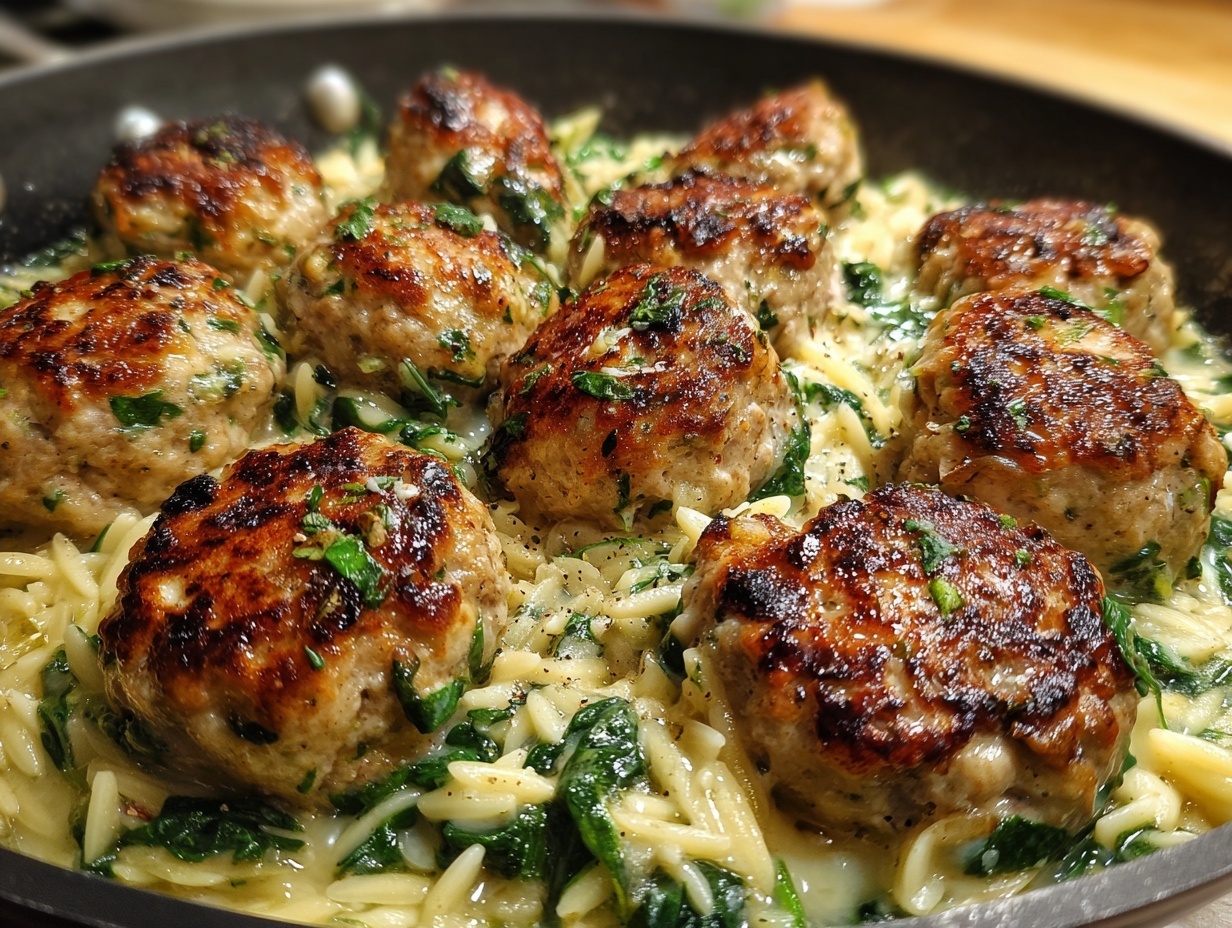 the Juiciest Lemony Chicken Meatballs