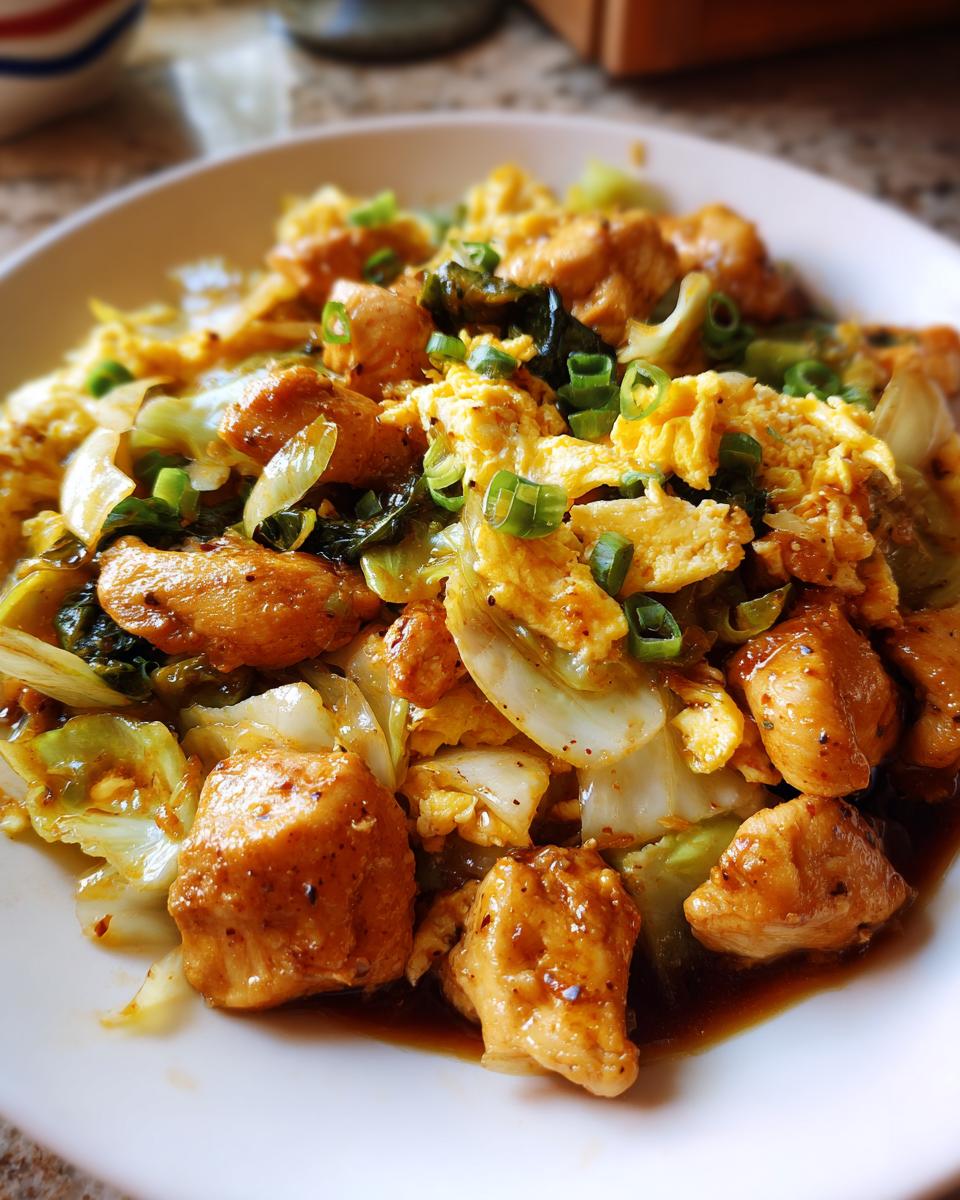the Tastiest Chicken and Cabbage - detail 1