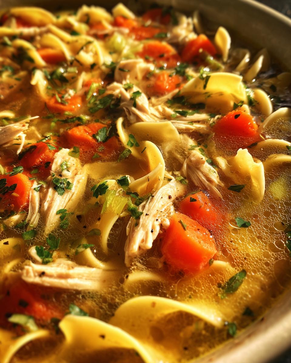 Amazing Best Chicken Noodle Soup: 1 Pot Wonder 5 Best Chicken Noodle Soup with Egg Noodles - detail 2