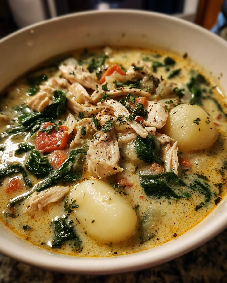 Amazing Chicken Gnocchi Soup in 45 Minutes 3 Chicken Gnocchi Soup - detail 1