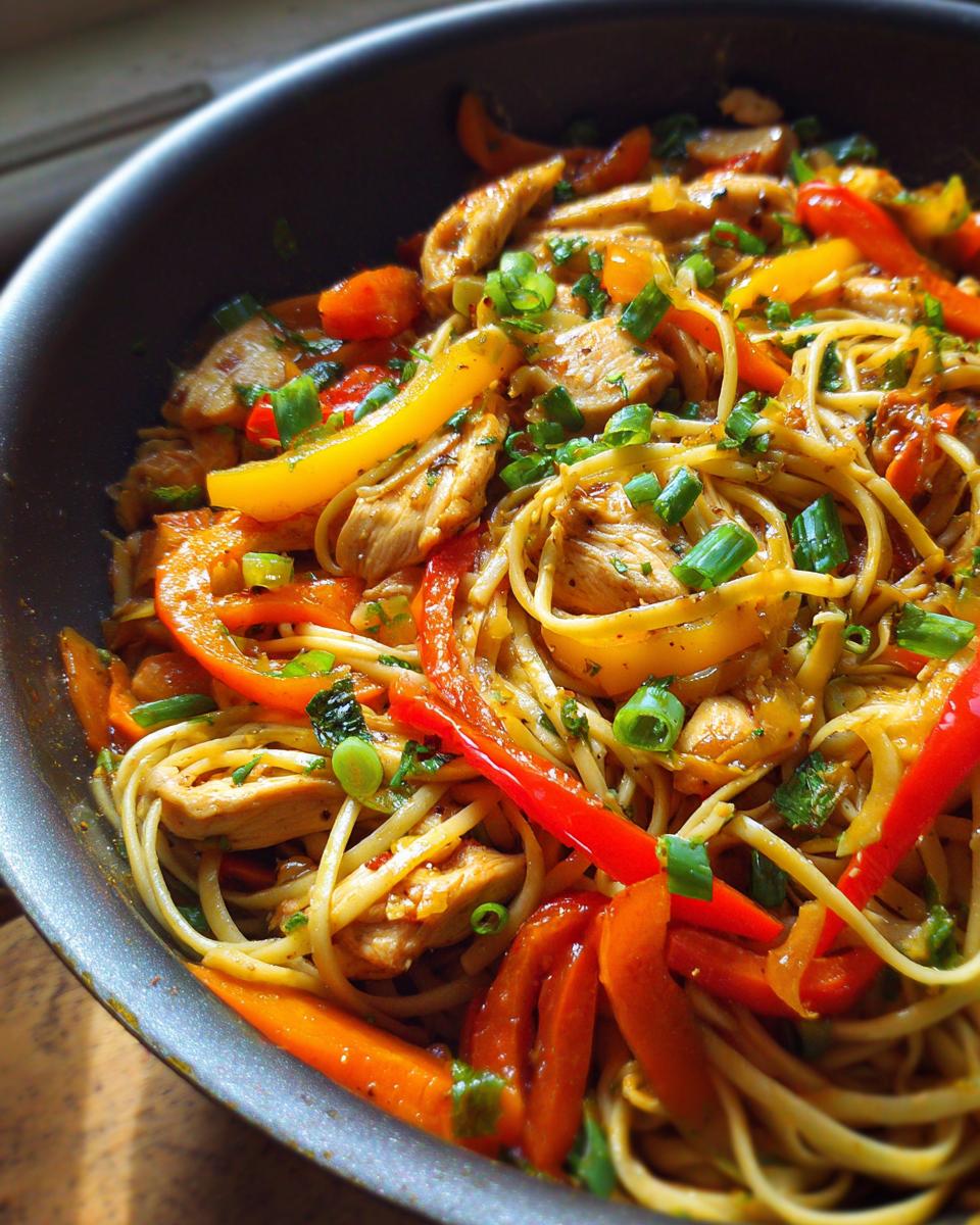 Chicken Lo Mein - detail 1