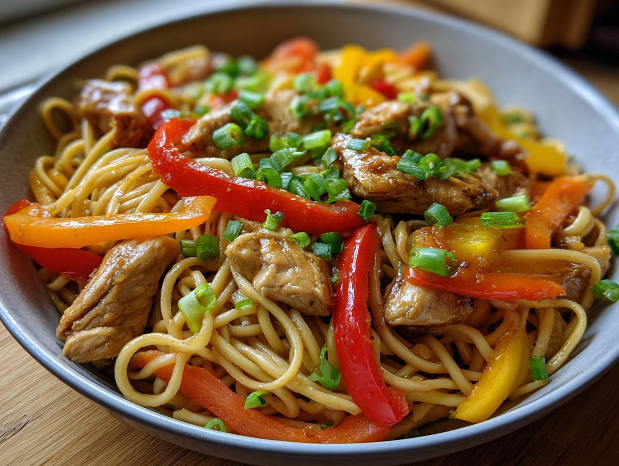 Amazing Chicken Lo Mein: 35 Minute Savory Dinner