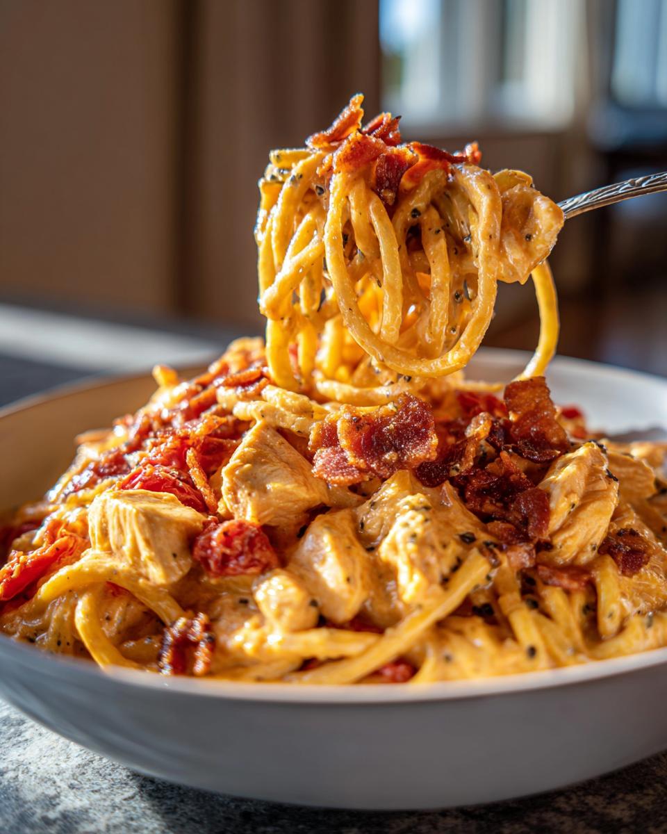 Chicken Spaghetti with Rotel and Velveeta - detail 1