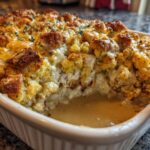 Chicken and Stuffing Casserole