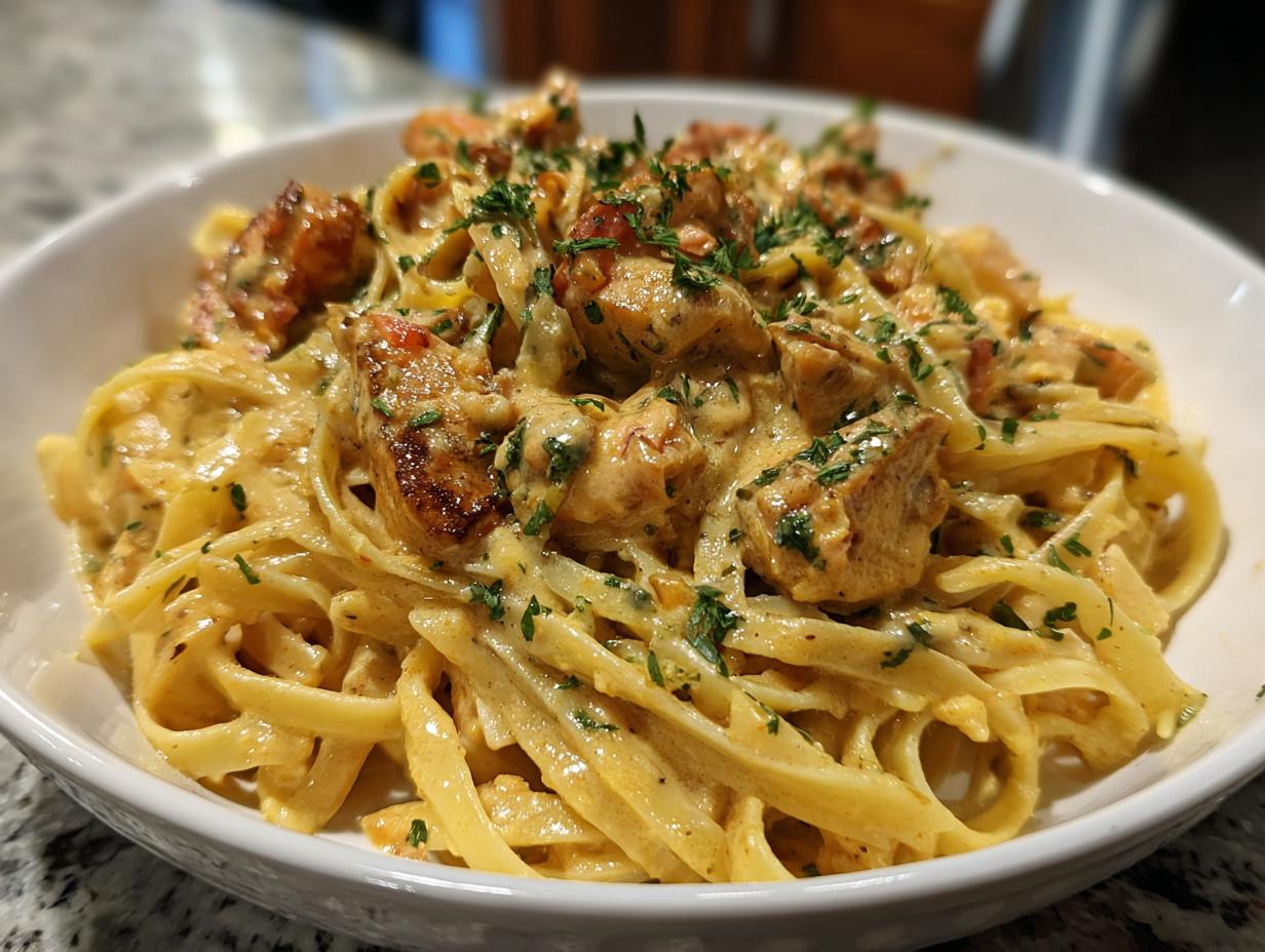 Cowboy Butter Chicken Linguine​
