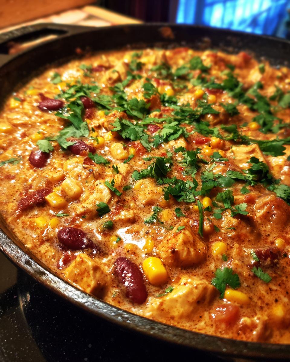 Cream Cheese Chicken Chili - detail 1