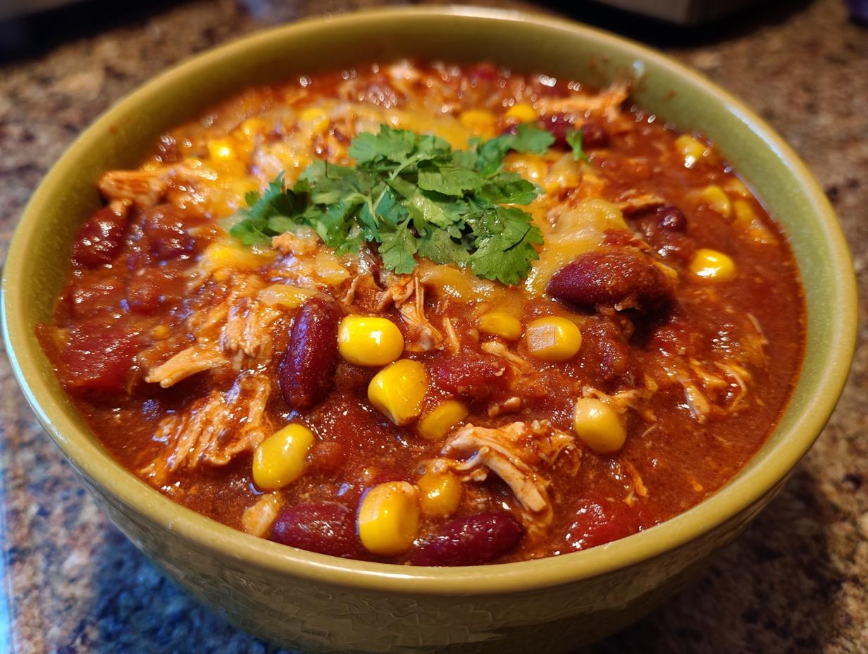 Amazing Cream Cheese Chicken Chili Recipe