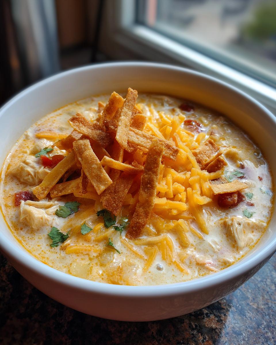 Creamy Chicken Tortilla Soup - detail 1