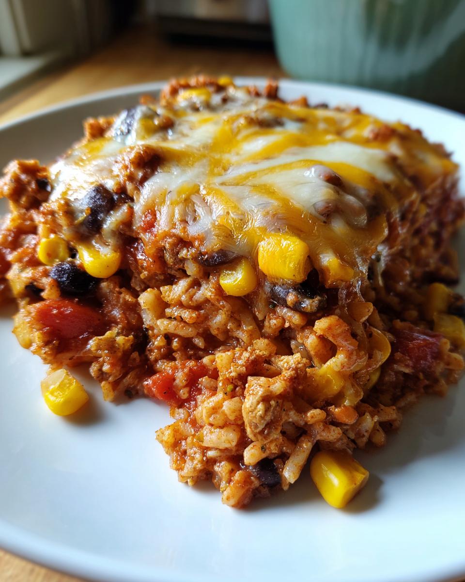Easy Chicken Burrito Casserole - detail 1