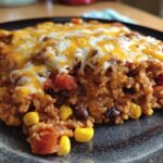 Easy Chicken Burrito Casserole