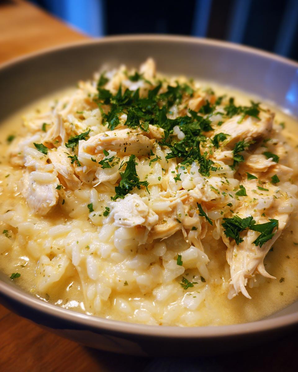 Greek Lemon Chicken Soup - detail 1