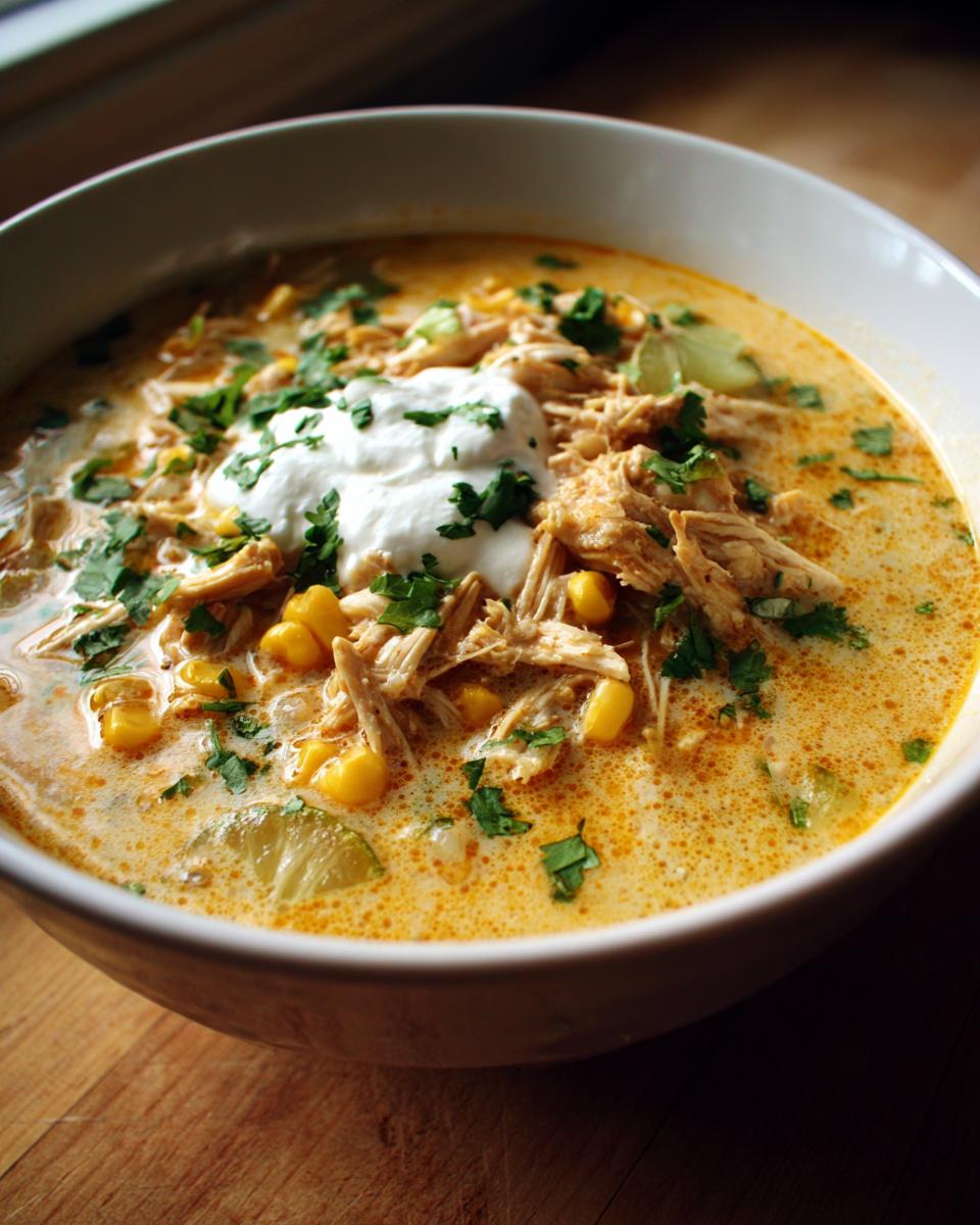 Healthy White Chicken Chili - detail 2