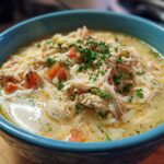Lemon Chicken Orzo Soup