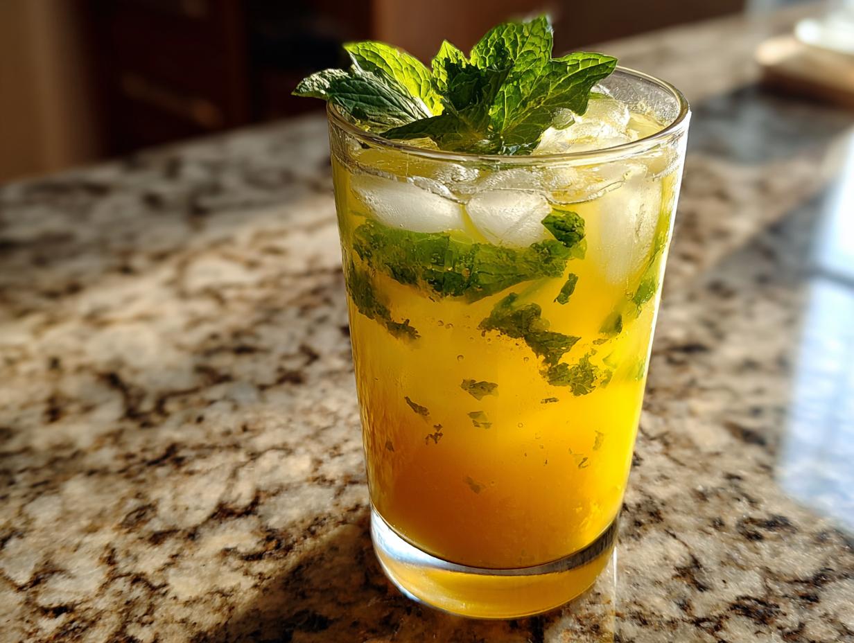 Amazing 3-Ingredient Pineapple Ginger Drink