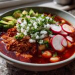 Red Pozole with Chicken
