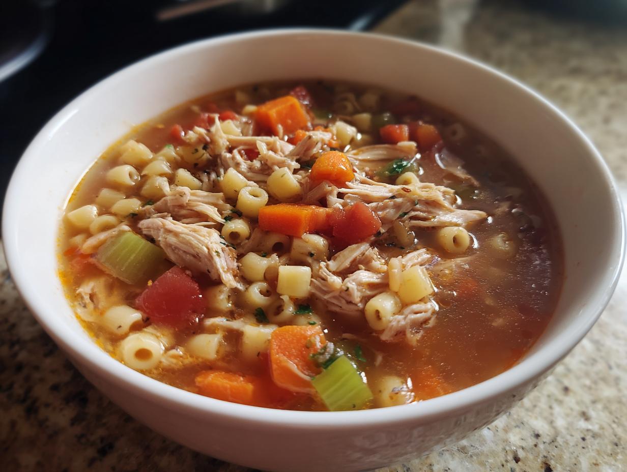 Amazing Sicilian Chicken Soup: 1 Comforting Bowl