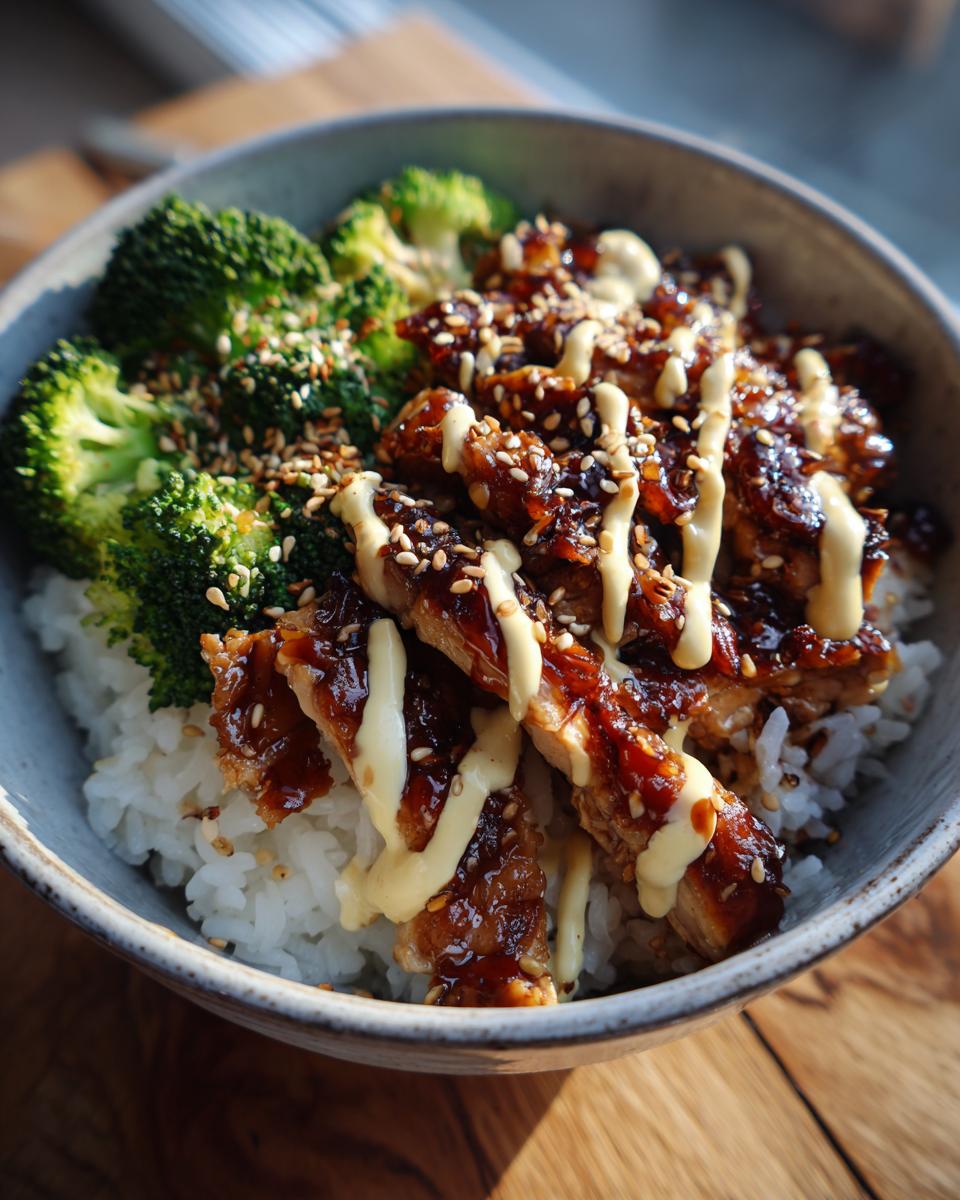 Sticky Chicken Bowls - detail 1