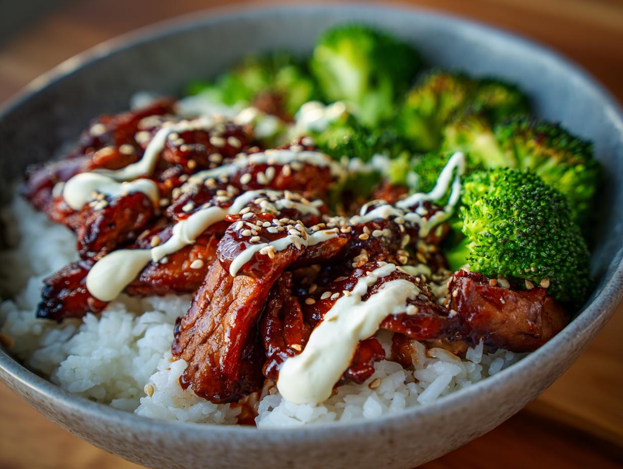 Amazing Sticky Chicken Bowls in 40 Mins