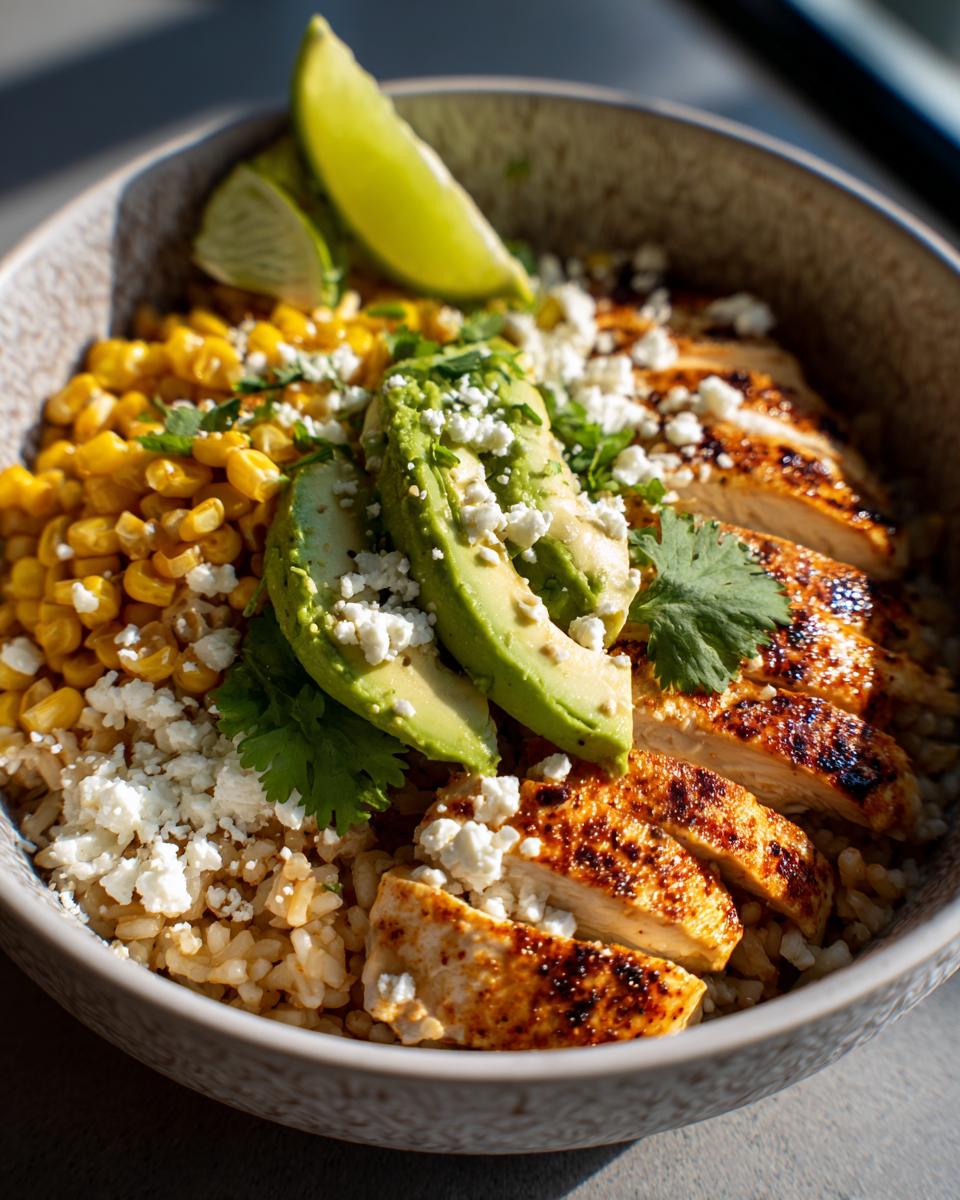 Flavorful Street Corn Chicken Bowls in 30 Mins 5 Street Corn Chicken Bowls - detail 1