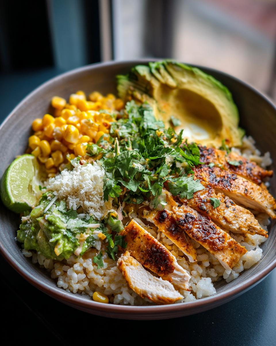 Flavorful Street Corn Chicken Bowls in 30 Mins 7 Street Corn Chicken Bowls - detail 3