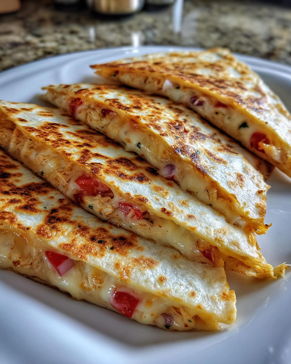 Insane 20-Min Air Fryer BBQ Chicken Quesadillas 4 Air Fryer BBQ Chicken Quesadillas - detail 1