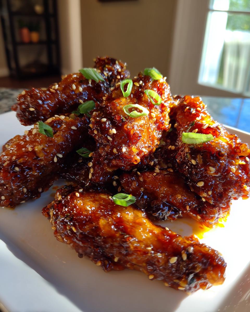 5 Amazing Air Fryer Sticky Asian Chicken Wings 4 Air Fryer Sticky Asian Chicken Wings - detail 1