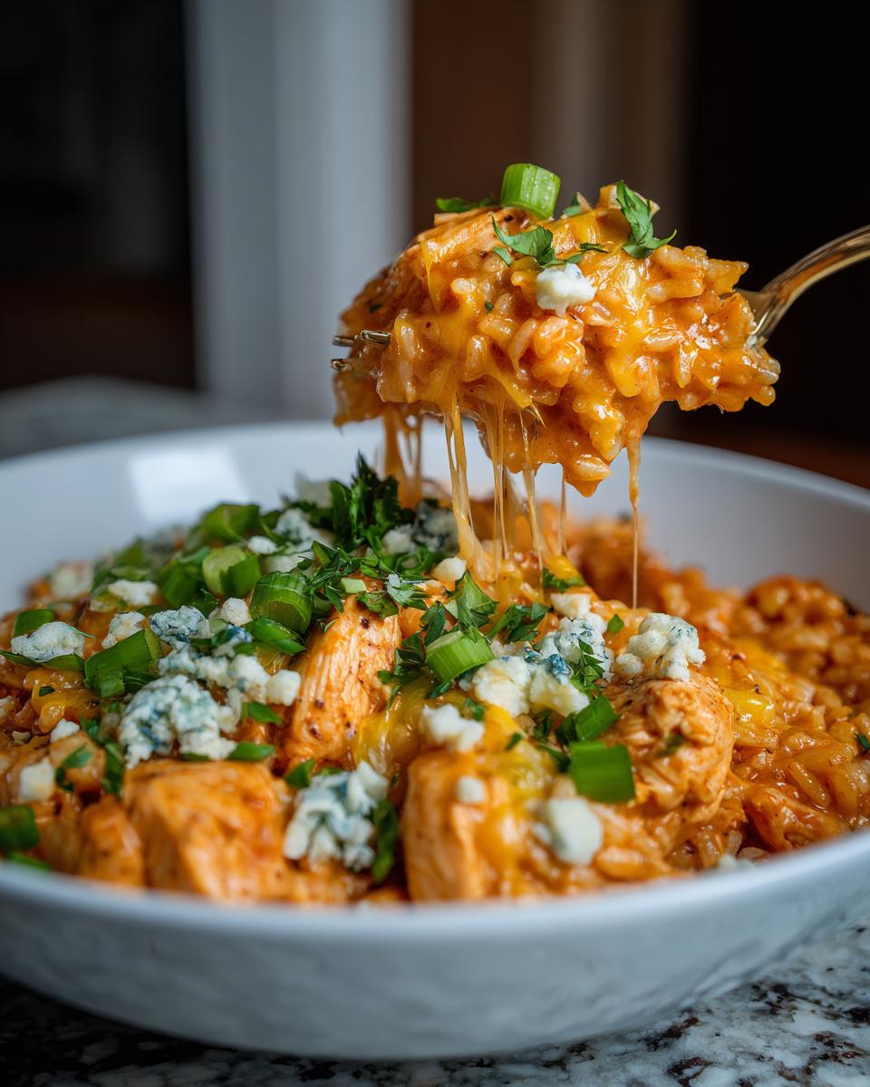 Amazing 35-Min Buffalo Chicken Skillet with Rice 7 Buffalo Chicken Skillet with Rice - detail 3