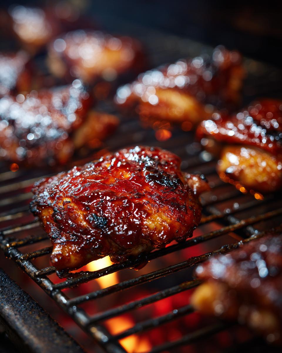 Amazing Caramelized BBQ Chicken Thighs Recipe 4 Caramelized BBQ Chicken Thighs in the Oven - detail 1