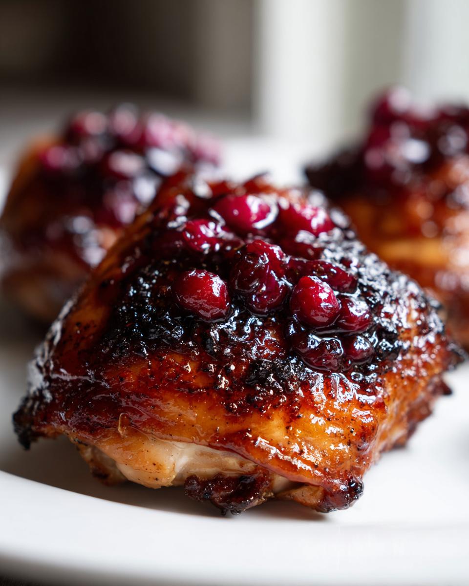 Amazing 40-Minute Cherry Glazed Chicken Thighs 5 Cherry Glazed Chicken Thighs - detail 2
