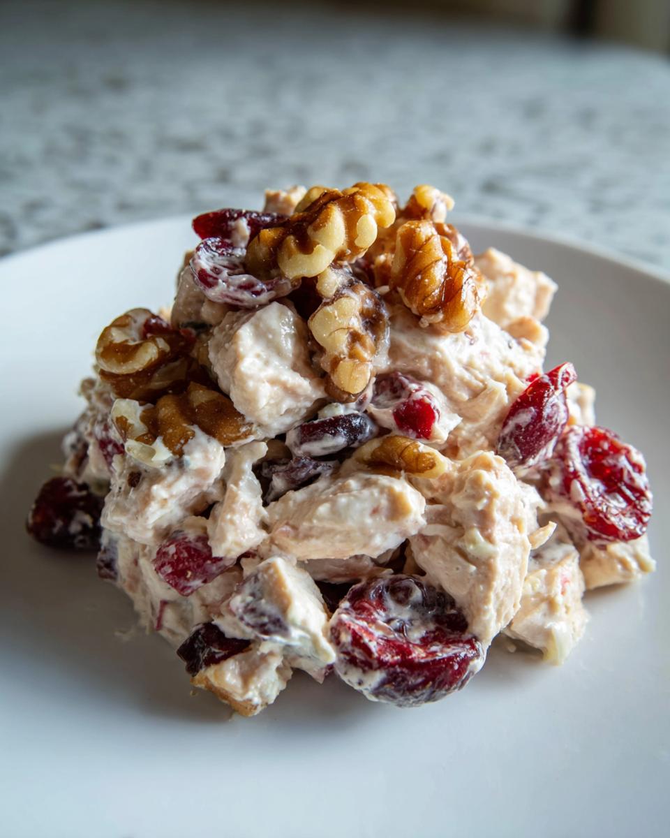 Amazing 15-Min Cranberry Walnut Chicken Salad 4 Cranberry Walnut Chicken Salad - detail 1