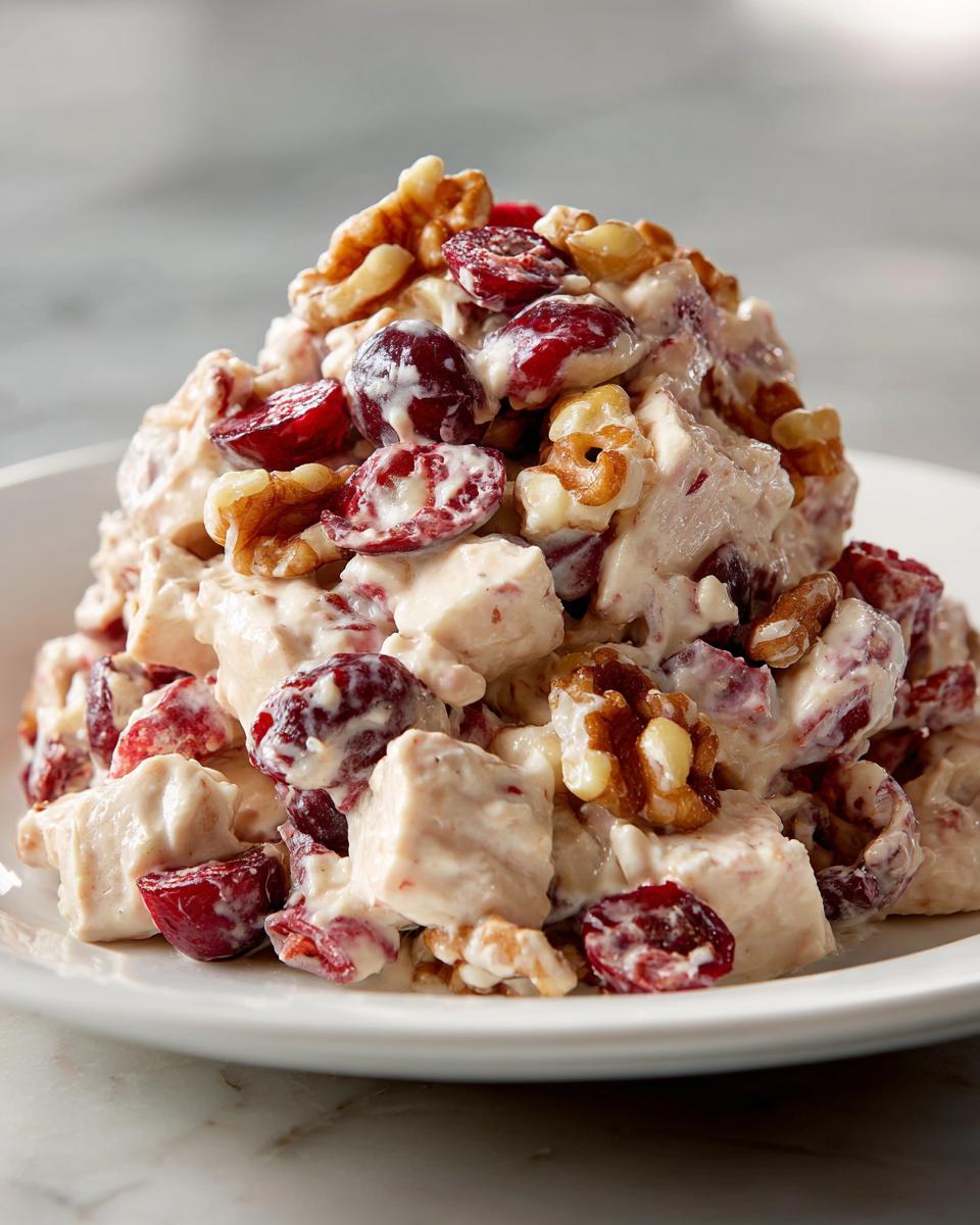 Amazing 15-Min Cranberry Walnut Chicken Salad 5 Cranberry Walnut Chicken Salad - detail 2