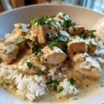Creamy Smothered Chicken and Rice