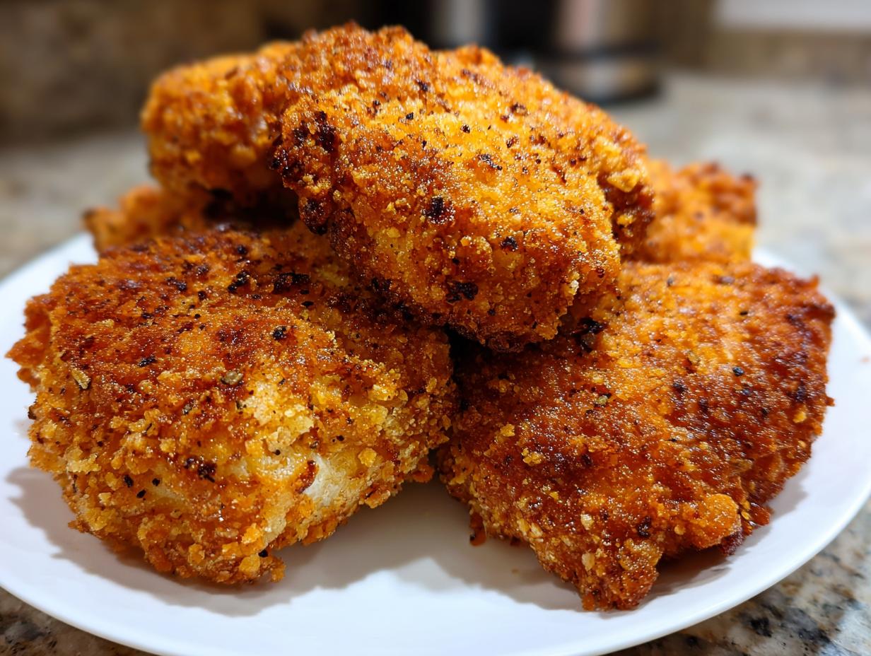 Amazing Crispy Chicken Burgers: 5-Ingredient Magic