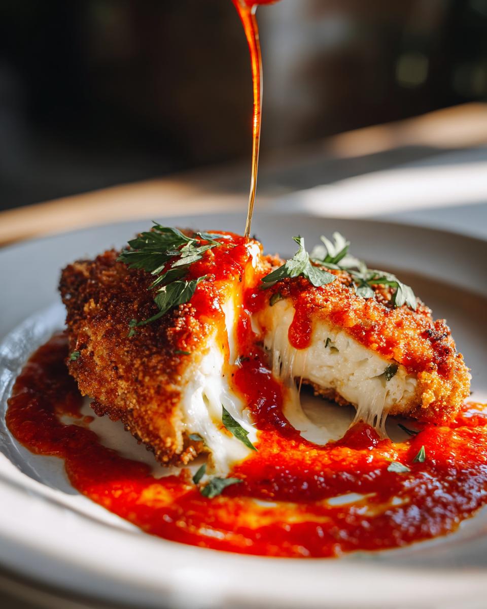 Amazing Crispy Feta Chicken: 1 Simple Recipe 4 Crispy Feta Chicken with Hot Honey Drizzle - detail 1