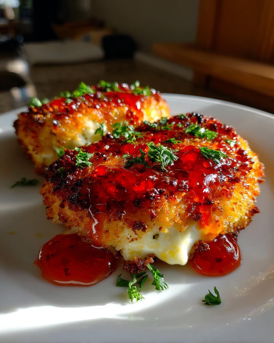 Amazing Crispy Feta Chicken: 1 Simple Recipe 5 Crispy Feta Chicken with Hot Honey Drizzle - detail 2