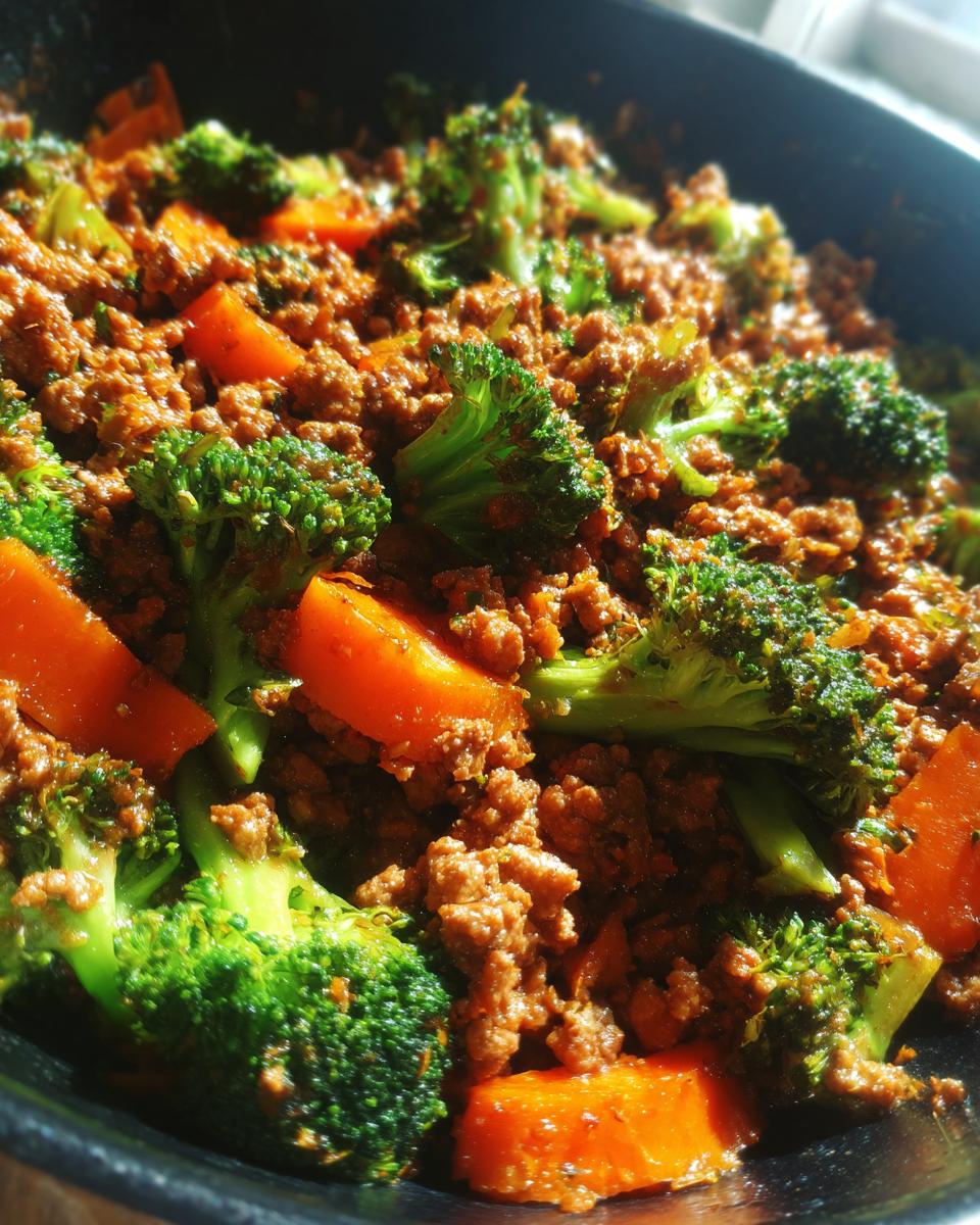 Amazing 15-Min Ground Chicken & Broccoli Stir Fry 5 Ground Chicken & Broccoli Stir Fry - detail 2