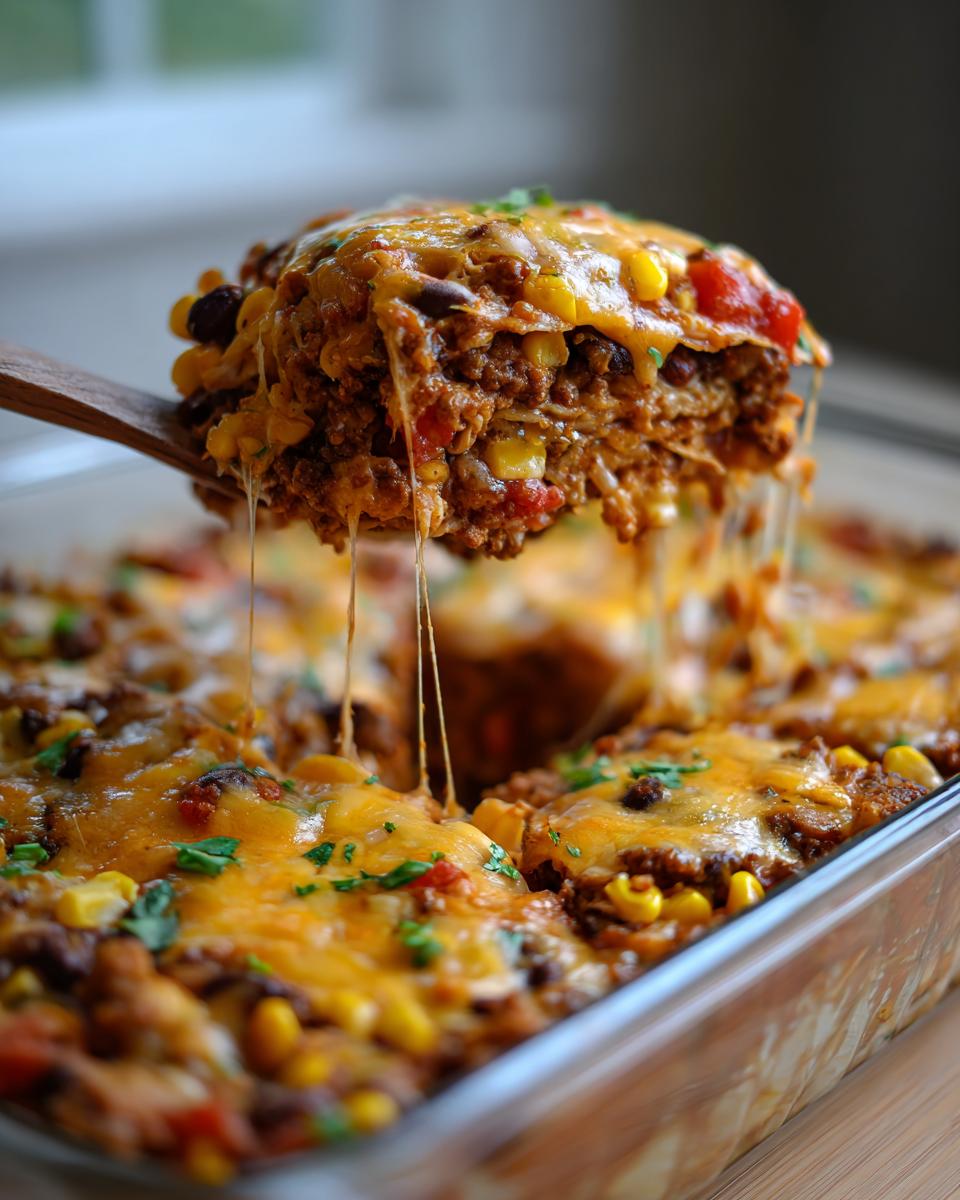 Ground Chicken Taco Casserole - detail 1