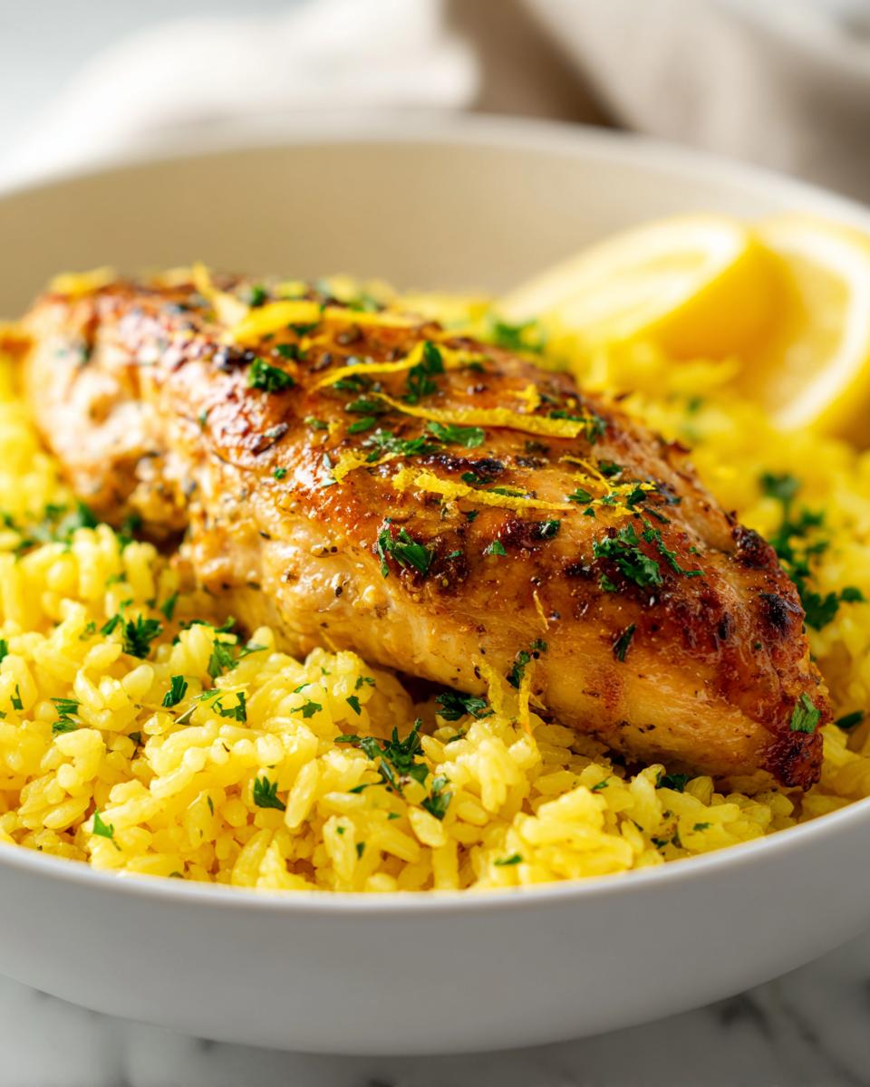 Amazing 1-Pot Lemon Herb Chicken flavor now 4 One-Pot Lemon Herb Chicken - detail 1